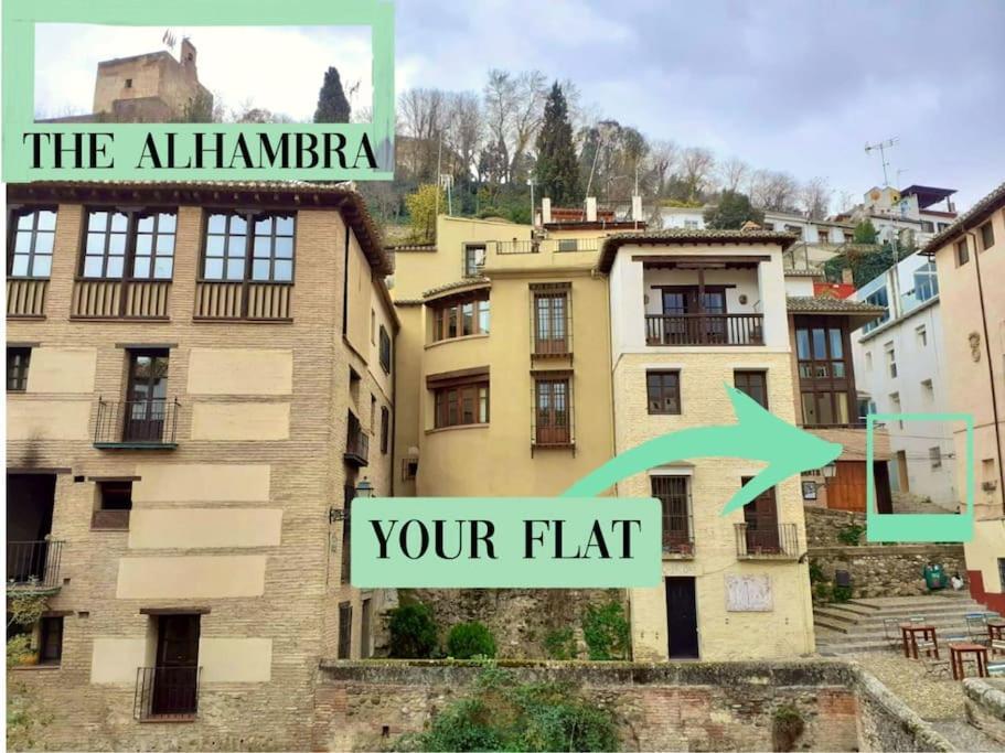 Cosy Apartment / Literally At The Foot Of Alhambra Granada Buitenkant foto